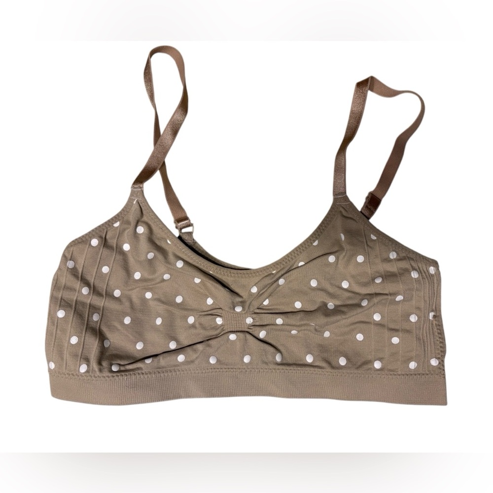 Fun Coobie beige polkadot bra